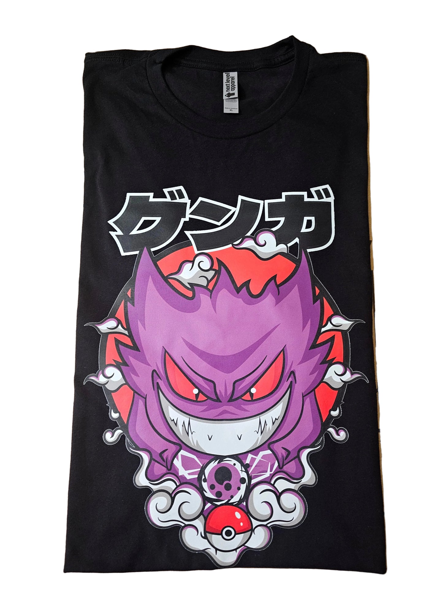 T-Shirt Gengar Size XL Anime Tee
