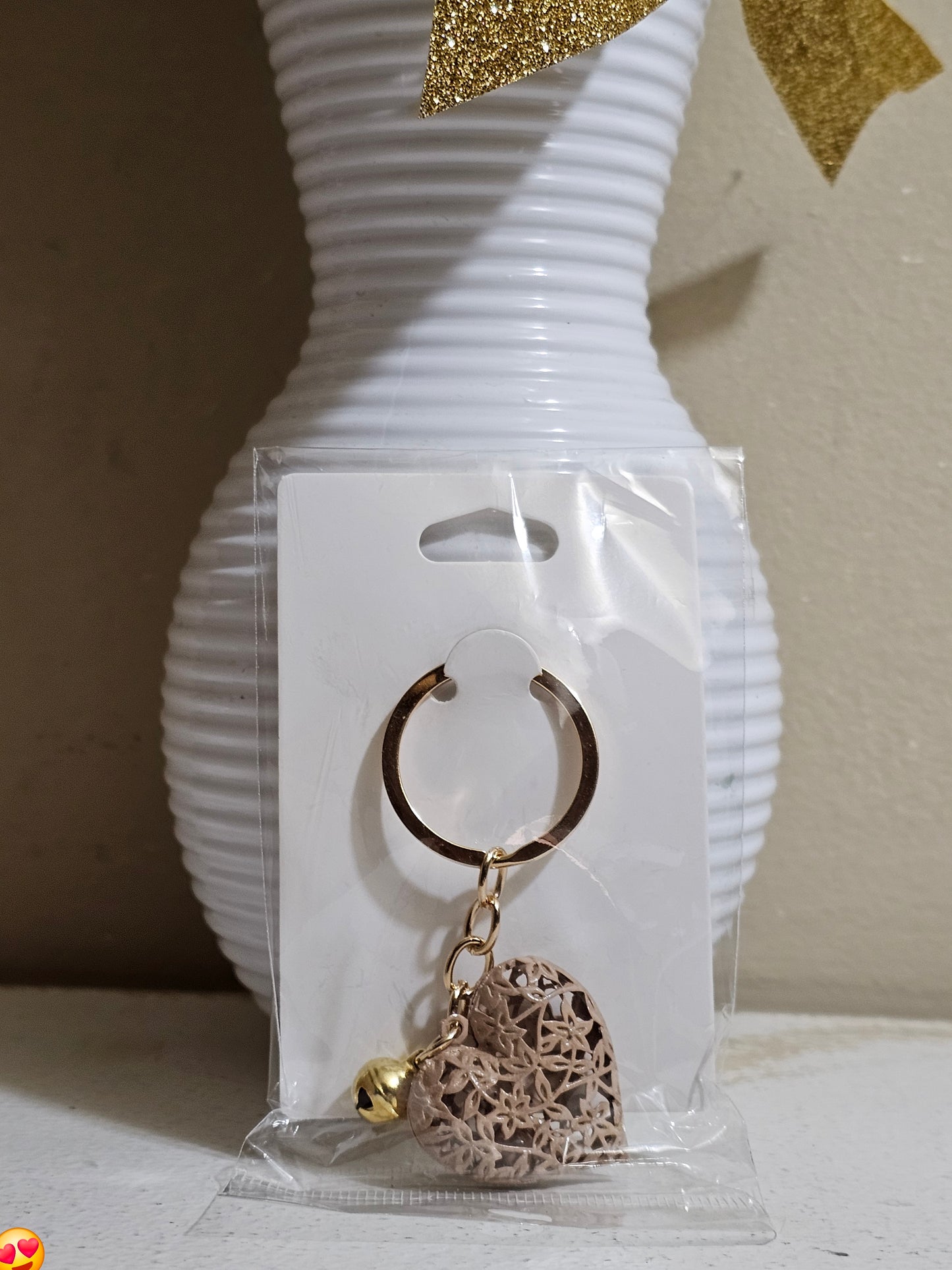 heart keychain