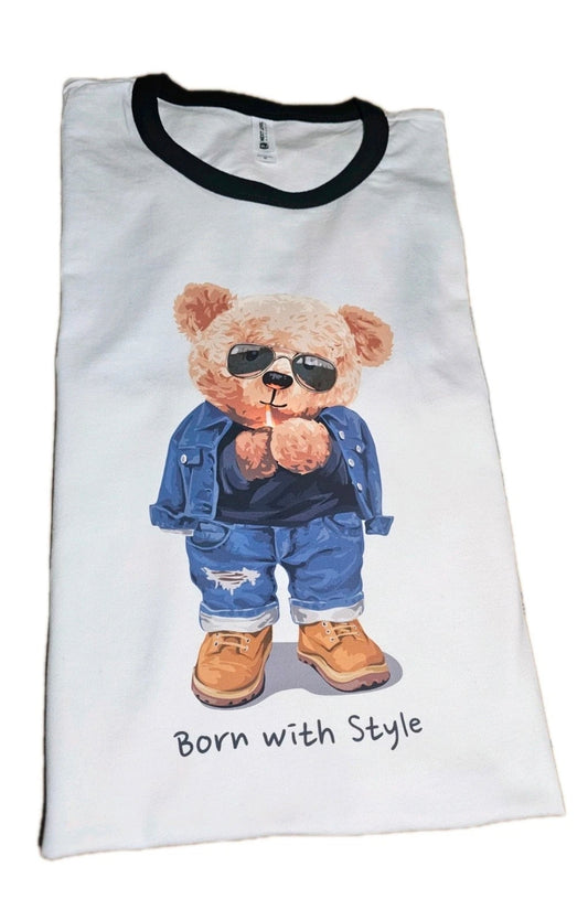 T-shirt stylish bear size M