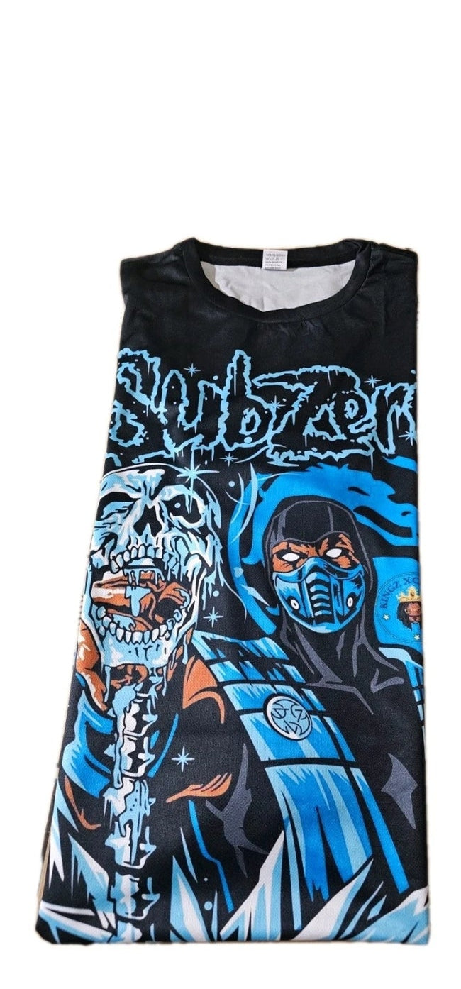 MORTAL KOMBAT SUB ZERO 2XL GRAPHIC TEE