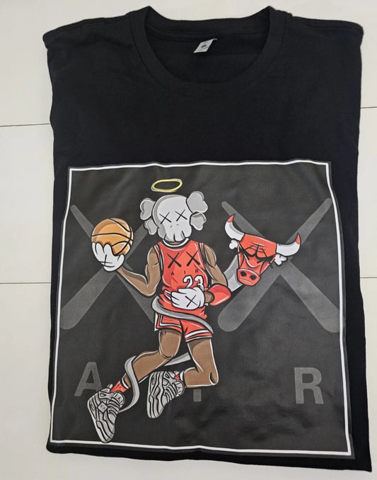 T-SHIRT   Kaws Graphic Print Size 2XL