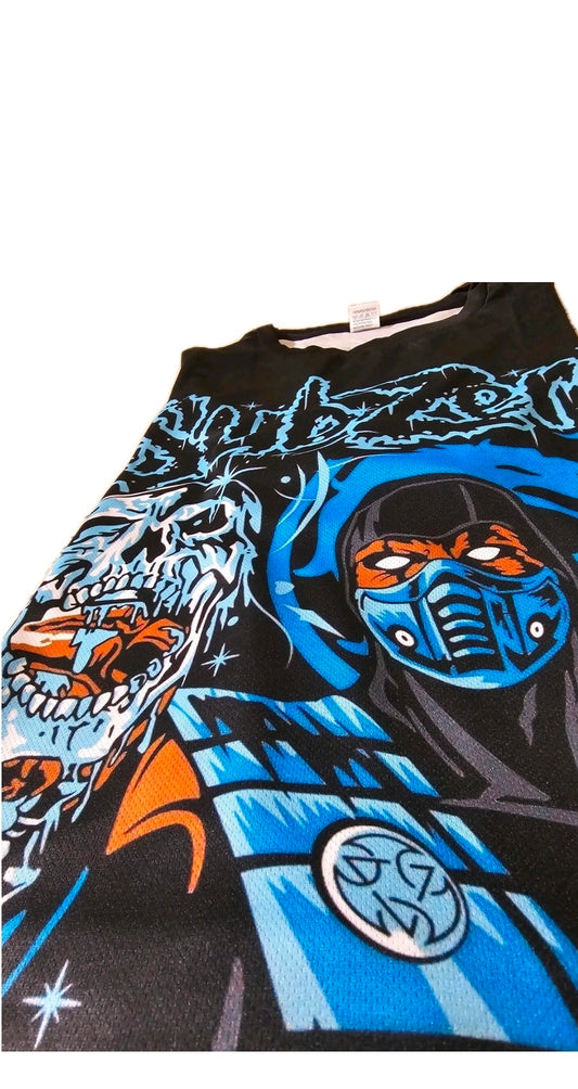 MORTAL KOMBAT SUB ZERO 2XL GRAPHIC TEE
