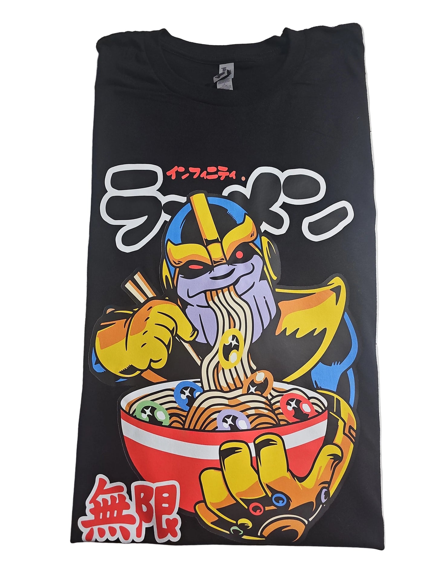 thanos Shirt Men's Large Black Short Sleeve Graphic Tee
